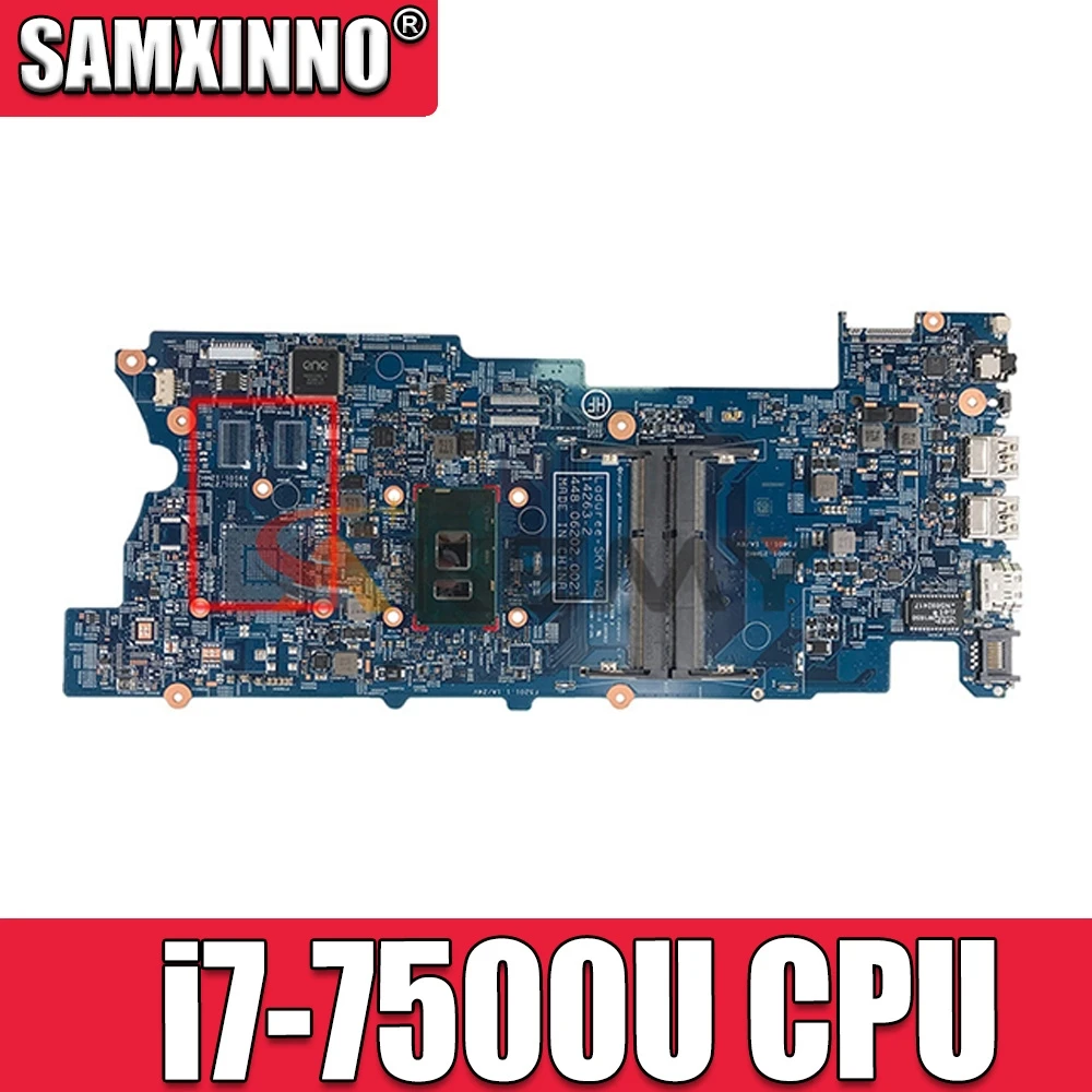 

Материнская плата Akemy 859660-601 14263-2 448.06202.0021 для ноутбука HP ENVY X360 CONVERTIBLE 15-W 15T-W 15-BK с планкой