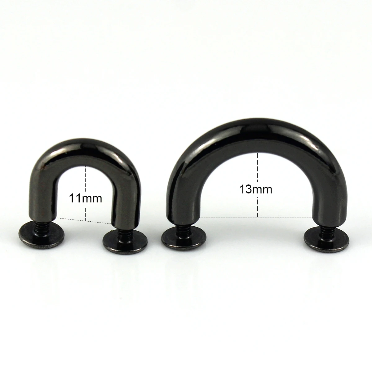 Металлические D-образные соединительные кольца для сумок 2 шт. якорные пряжки