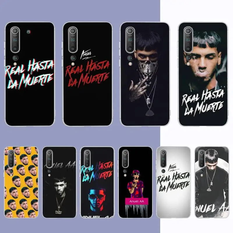 

Yinuoda Anuel AA Real Hasta La Muerte Phone Case for Samsung S21 A10 for Redmi Note 7 9 for Huawei P30Pro Honor 8X 10i cover