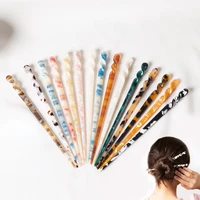 2022 chinese style hair sticks vintage resin hairpins hair clip geometric headwear for women wedding hair jewelry accessories