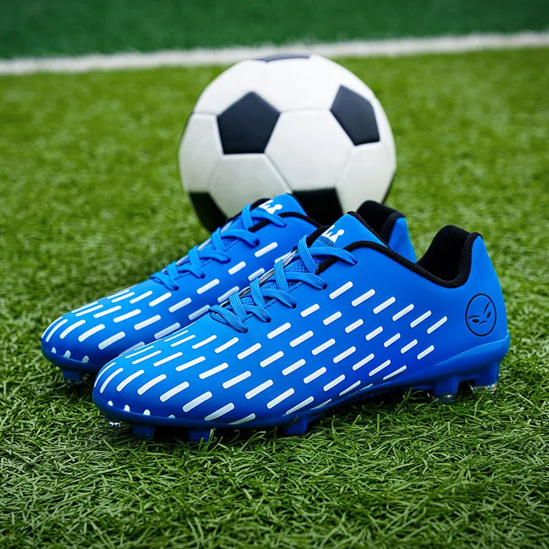 

C.Ronaldo Soccer Shoes Cleats Wholesale Chuteira Society Durable Comfortable Ventilate FG/TF Football Boot Unisex Futsal Sneaker