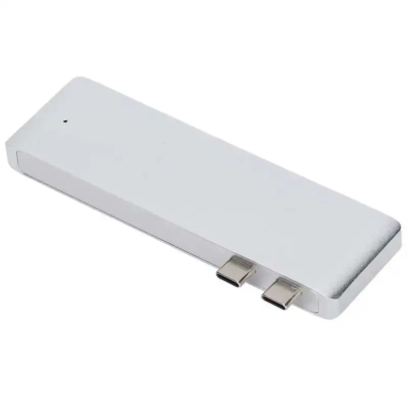 Док-станция модный анодированный алюминиевый USB-концентратор для передачи