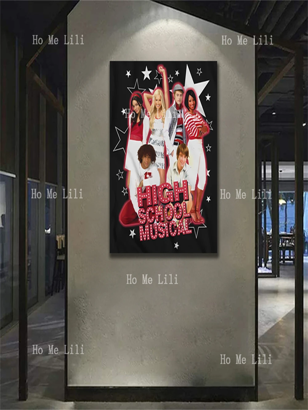 Музыкальная серия винтажная группа Shot East холст настенное искусство для гостиной