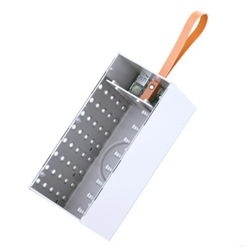 Фото Q6PA Portable 40x18650 Блок батареи DIY Power Box с быстрой зарядкой и многопользой. Нет батарей. №3