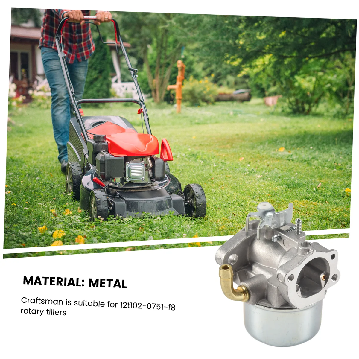 Карбюратор совместимый с Briggs &amp Stratton Intek 206. 126412 -0212-E1 121312 -0144-E1 214731 Карбюр