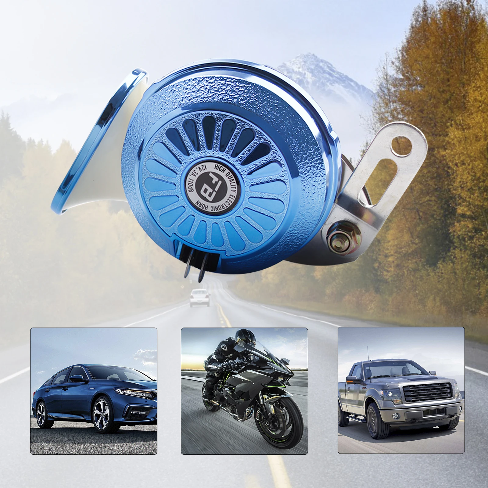 Автомобильные звуковые сигнала FARBIN супер громкий звуковой сигнал с 3 звуками 130