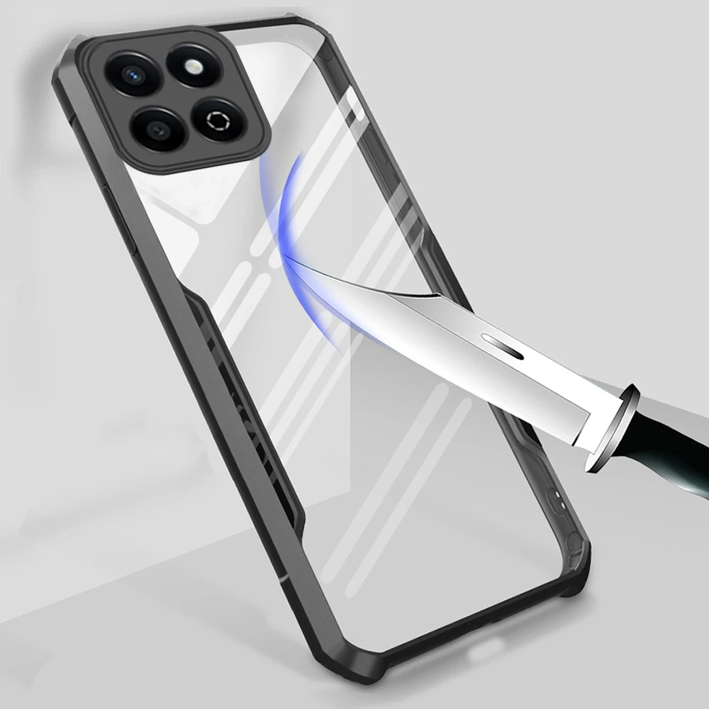 Hoxor 90 Smart Magic6 Pro 200 200Lite акриловый противоударный корпус для Honor X9b Play 50 + capas x7b 4G 5G X8b X6a