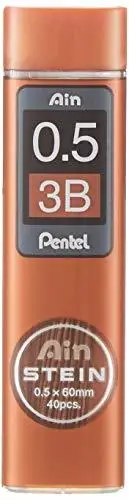 

Бренд: механический карандаш Pentel, 40 шт., 0,5 мм, 3B Категория: наконечники для ручек