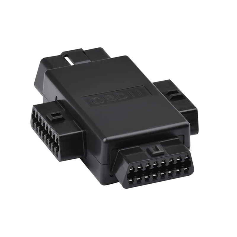 Переключатель OBD2 OBDII полный 16 Pin 1 на 3 OBD кабель сплиттер Swtich конвертер адаптер для