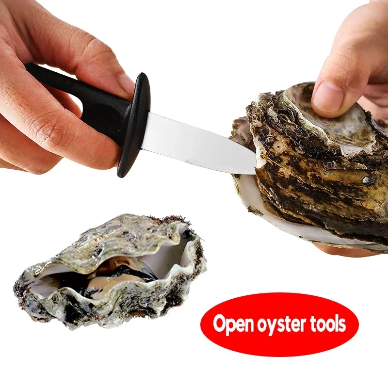 

Humanized Design Open Shell Tool Oysters Scallops Seafood Oyster Knife Multifunction Utility Kitchen Tools