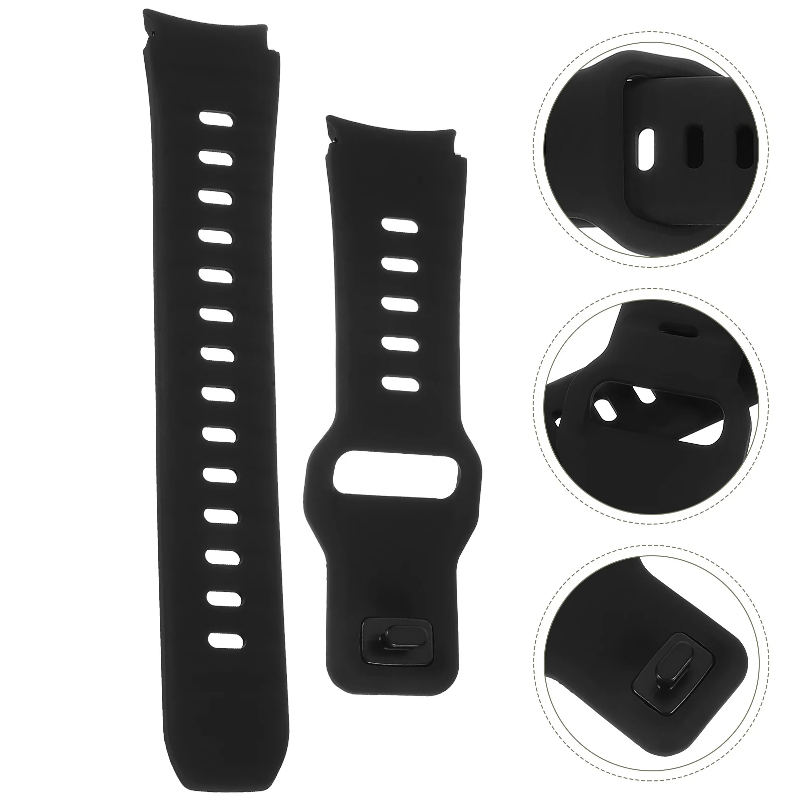 

1 Set of Watch Band Silicone Watch Strap Fashion Watch Band Compatible for Watch4/5/6/Watch 4 Classic/Watch 5Pro