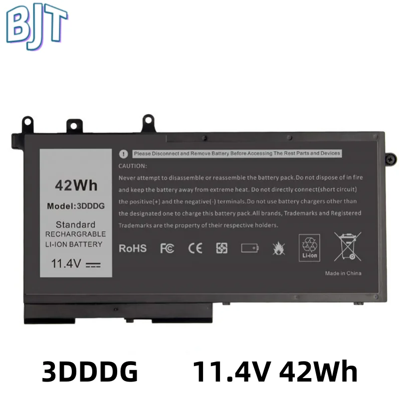 Новый аккумулятор для ноутбука 11 4 В 42 Втч 3DDDG Dell Latitude 5280 5288 5480 5580 5490 5590 5491 5591 5495 5488