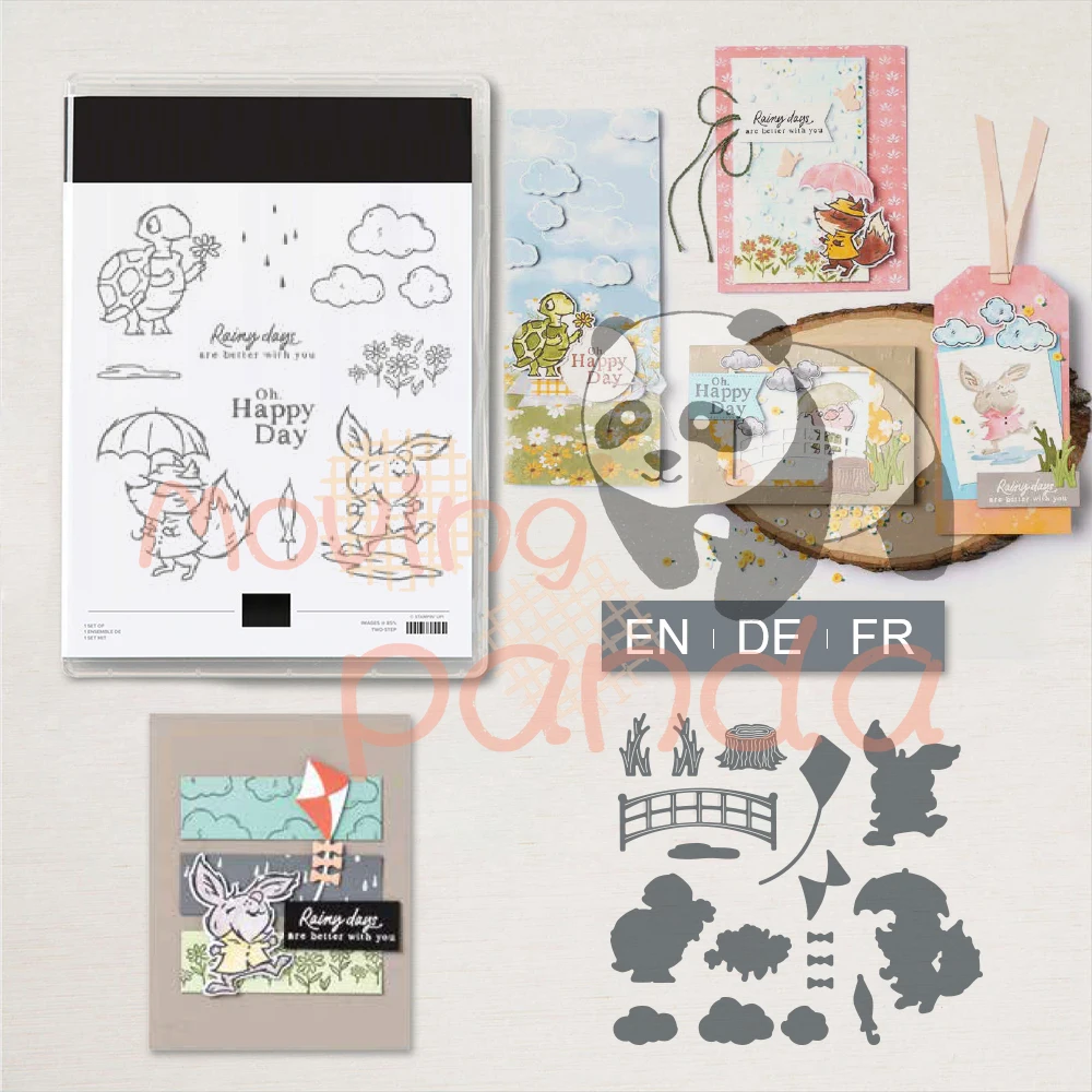 

2023 January-April Mini Catalogue PLAYING New Clear Stamps And Metal Cutting Dies Sets For Scrapbooking Diy Christmas Dies