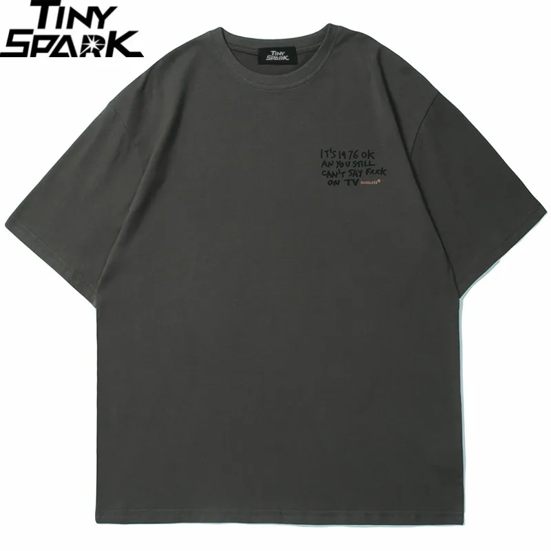 2022 Мужская Уличная футболка в стиле хип-хоп ретро с принтом кролика хлопковая