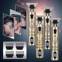 hair clipper for men professional hair cutting machine electric shaver beard rechargeable dragon barber shop hair trimmer set t9