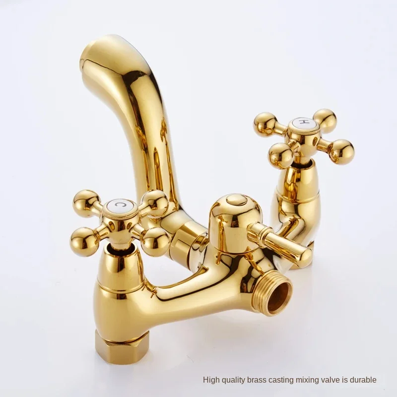 Смеситель для душа ванны антикварный ORB золотой стиль телефона настенный кран