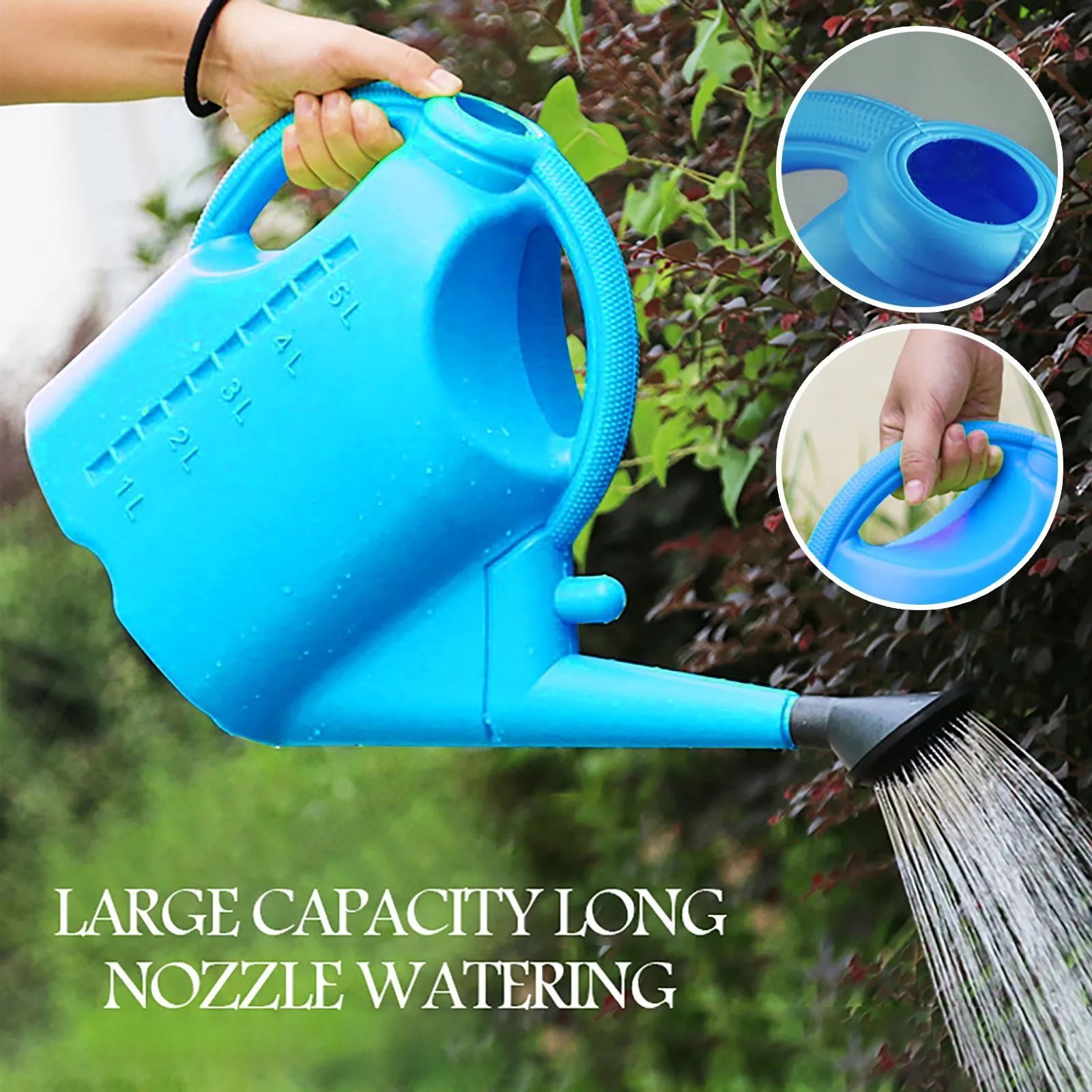 

Hot Stone Pot Korean Plastic Watering Can ABS Material Garden watering Yard Succulents Cute Plant Watering Can