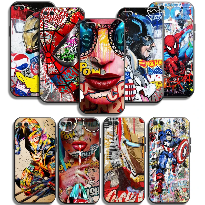 

Marvel Avengers Phone Cases For Huawei Honor P30 P40 Pro P30 Pro Honor 8X V9 10i 10X Lite 9A 9 10 Lite Back Cover Funda