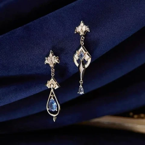 Серьги Genshin Impact Furina De Fontaine