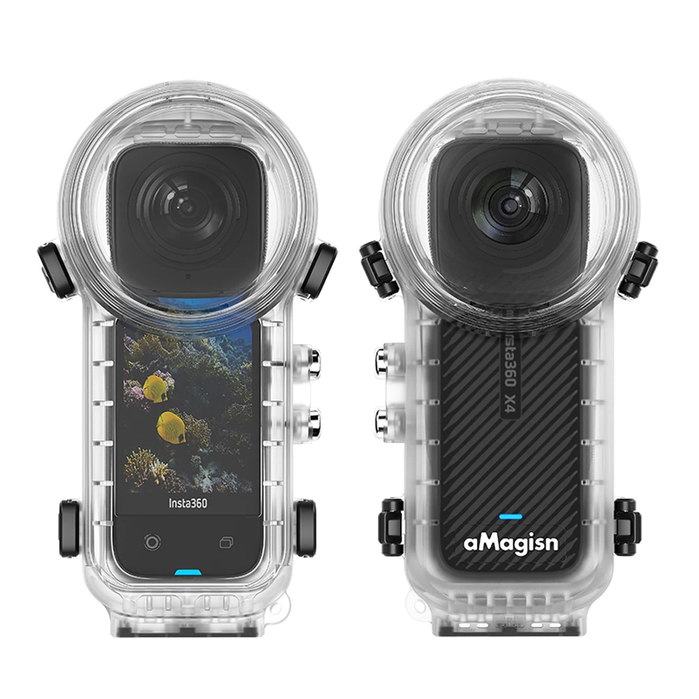 Водонепроницаемый чехол для подводной съемки Insta360 X4, 50 м | AliExpress