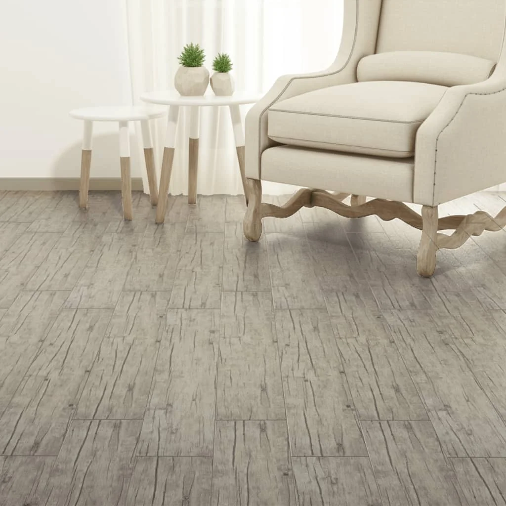 

Self-adhesive Flooring Planks, PVC Decking Boards & Tiles, Home Decoration Oak Washed 5.21㎡ 2mm