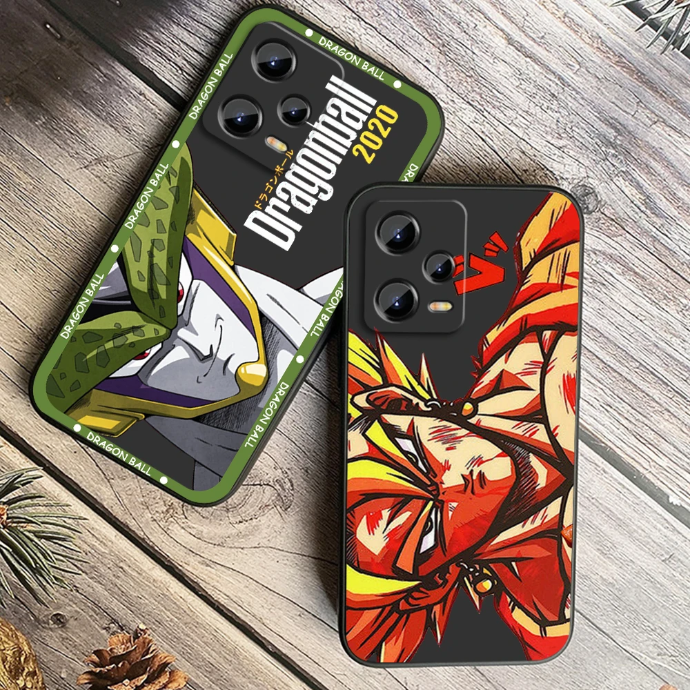 Чехол для телефона с рисунком D-Dragon Ball Z из аниме Xiaomi Redmi Note 13 12R 12 12S Turbo 11 11T 11S 10 10S Pro