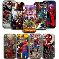marvel avengers phone cases for xiaomi redmi 7 7a 9 9a 9t 8a 8 2021 7 8 pro note 8 9 note 9t cases carcasa back cover soft tpu