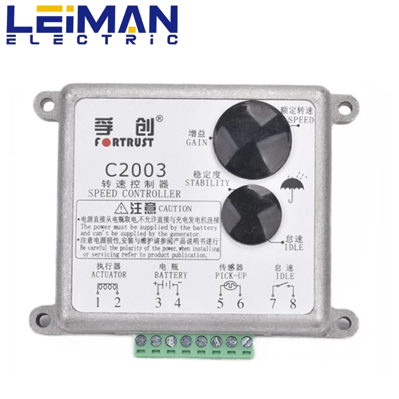 Регулятор дизельного генератора Fortrust C2003 контроллер скорости двигателя