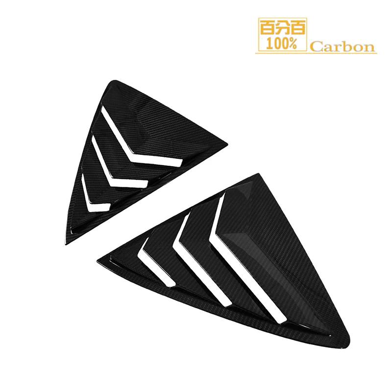 Для Toyota GR Corolla 2023up сухой углеродное волокно жалюзи на заднее окно боковое