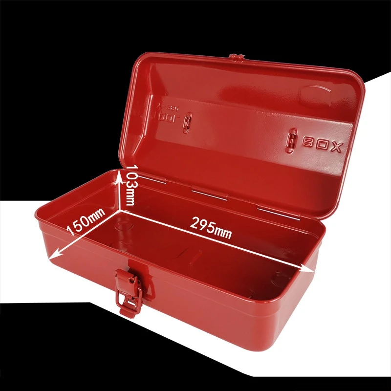 

Metal Multifunctional Empty Suitcase Tool Storage Box Family Waterproof Hardware Instrument Case Maletin Herramienta Tools Case