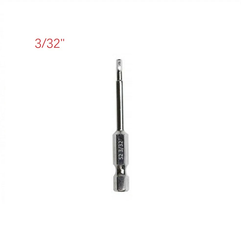 

Imperial Hex Screwdriver Bit S2 Alloy Steel 1/4" Shank Magnetic Screwdriver Wrench Drill Bits Hand Tools