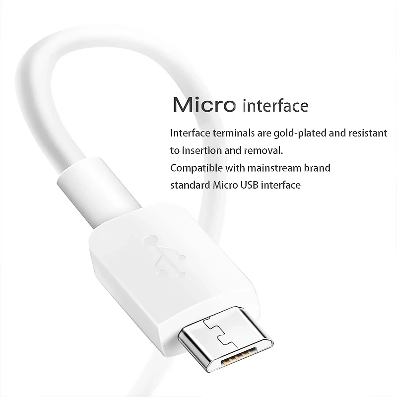 Оригинальный зарядный кабель Huawei Micro Usb 2A для телефона передачи данных P7 P8 P9 Lite Y7P