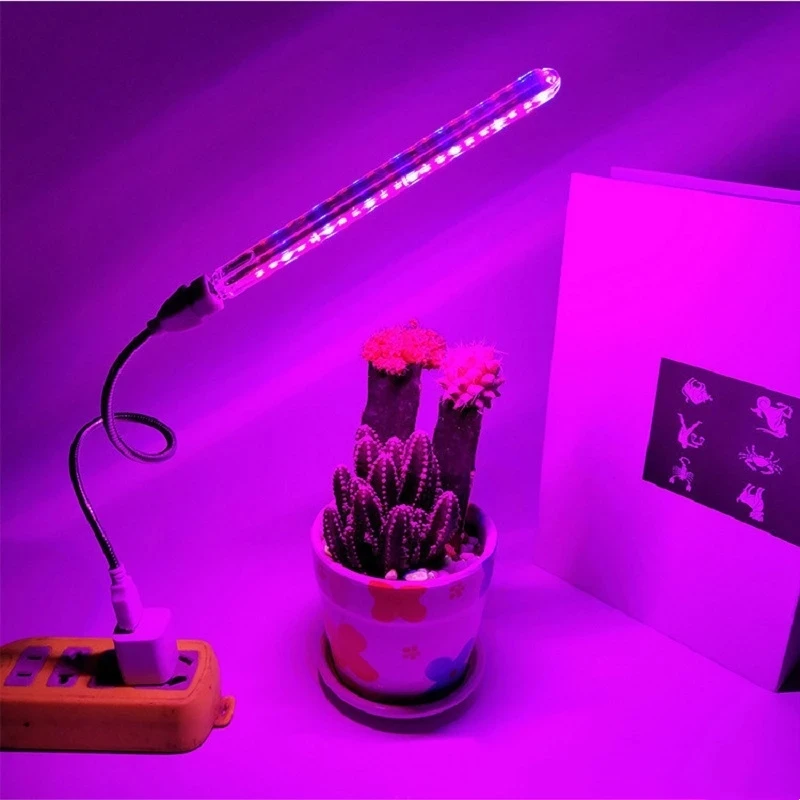 Фотолампа с гибким шлангом для роста растений | AliExpress