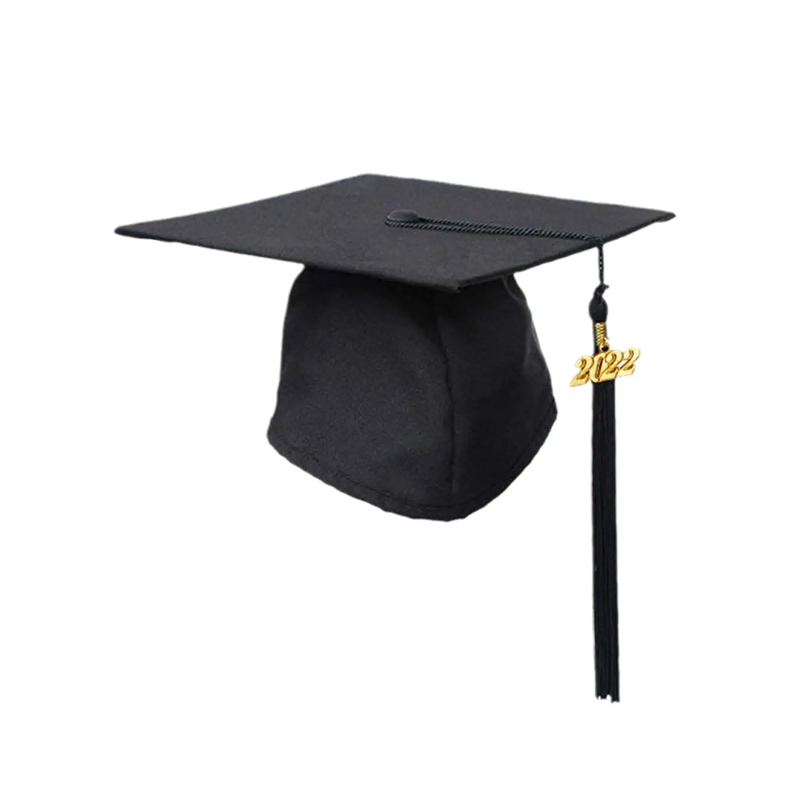 2022 Unisex Adult Bachelor Graduation Caps With Tassels University Bachelors Master Doctor Academic Hat Mortar Board