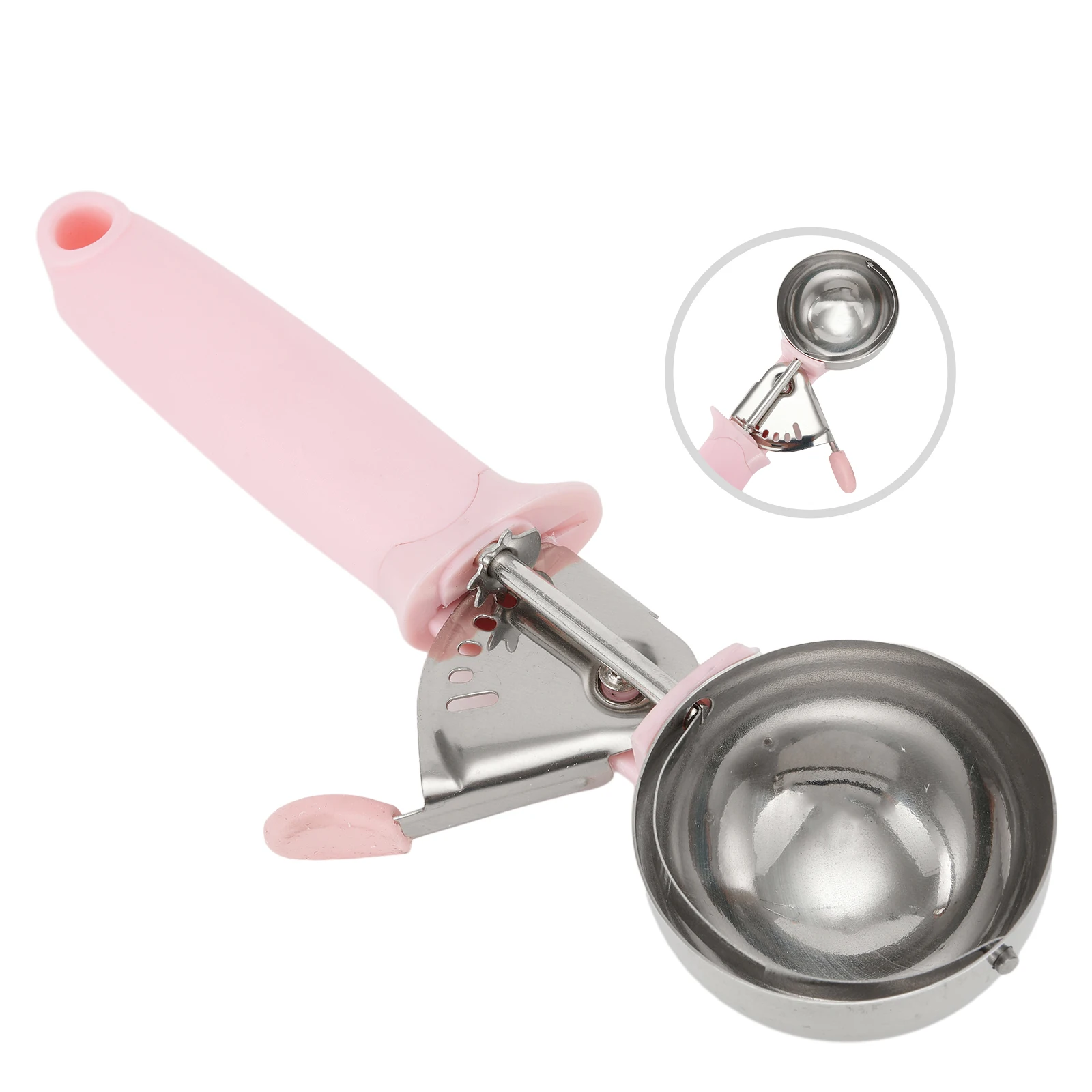 Машина для изготовления шариков льда ложка мороженого розовое сорбетное тесто