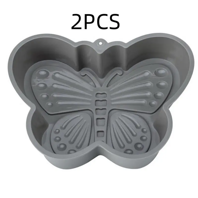 

2PCS Baking Silicone Utensils Silicone Cake Disc Butterfly Silicone Cake Mold Baking Oven Tools Chiffon Cake Baking Accessories