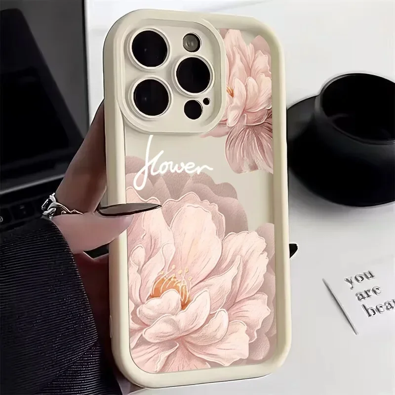 Фото Чехол для телефона Samsung Galaxy M15 M20 M31 M51 M30S M23 M11 A10 J7 Prime Funda с маленькими цветами, силиконовая защита №3