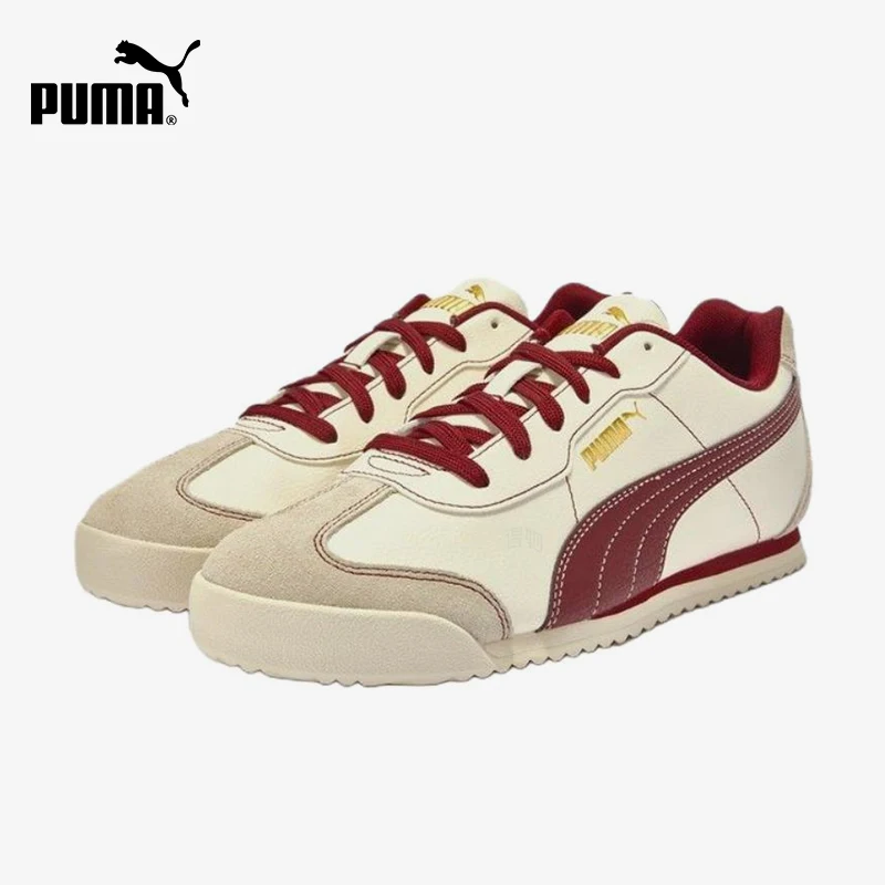 Фото Оригинальные кроссовки Puma Turino2 для мужчин и женщин, красные, низкие, повседневные, модель 408849-01. №1