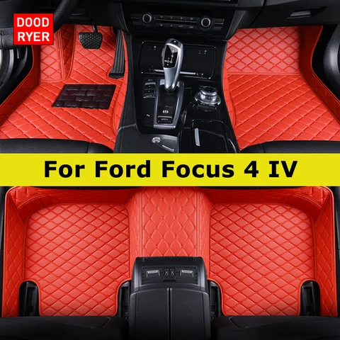 Автомобильные коврики DOODRYER на заказ для Ford Focus MK4 2019-2023, автомобильные ковры, аксессуары для ног