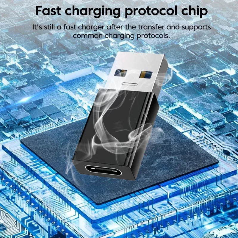2/1 шт. USB 3.0 Type C OTG адаптер USBA папа к USBC мама для передачи данных ноутбука Macbook Samsung
