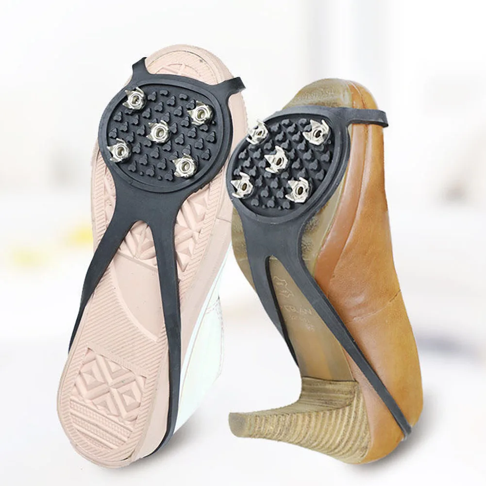 1 шт. аксессуары для снежной обуви противоскользящая обувь для снежной погоды чехол для уличной зимней обуви для прогулок лыжи пешего туриз...