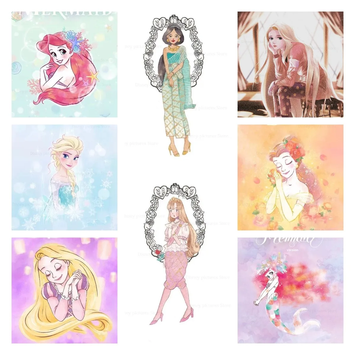 

Алмазная вышивка Disney, мультяшный персонаж, комикс, 5D, «сделай сам», милая алмазная живопись, ручная работа, домашний декор