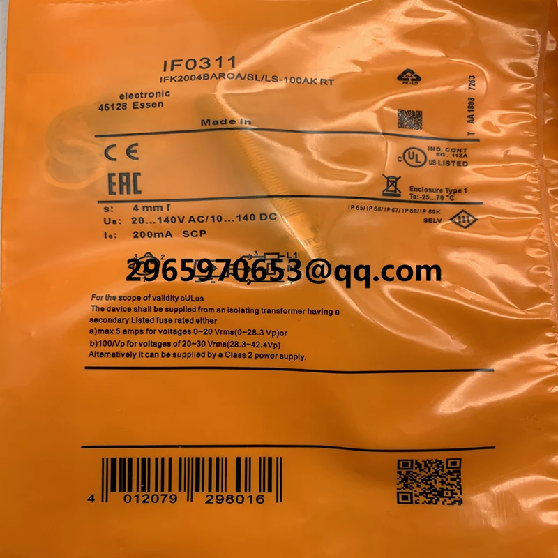 Новый датчик для бесконтактного переключателя IF6074 IF6042 IF6046 IF6043 IF6045 IF0300 IF0301 IF0311 IF0312