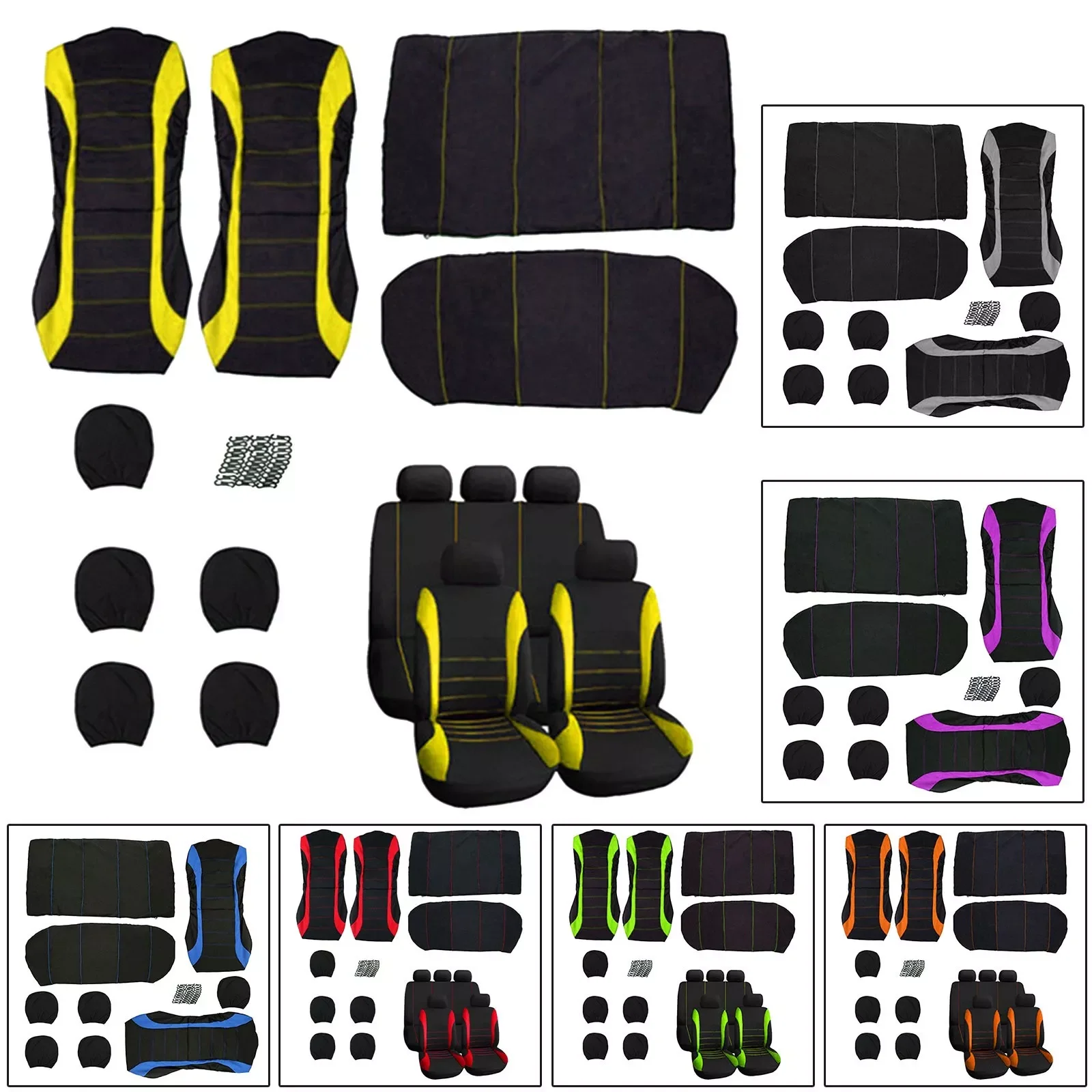 

Car Gadgets for Men Of Pcs Seats 9 For Whole Set Car Covers Covers 1 Seat Car Car Interior Accessories for Men Set
