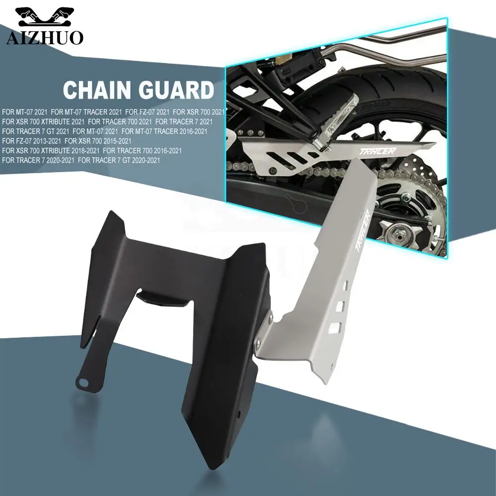

For Yamaha Tracer MT-07 Tracer700 2016-2021 Motorcycle Chain Cover Guard Protector Tracer7 GT 2020 T7 Tracer 700 2017 2018 2019