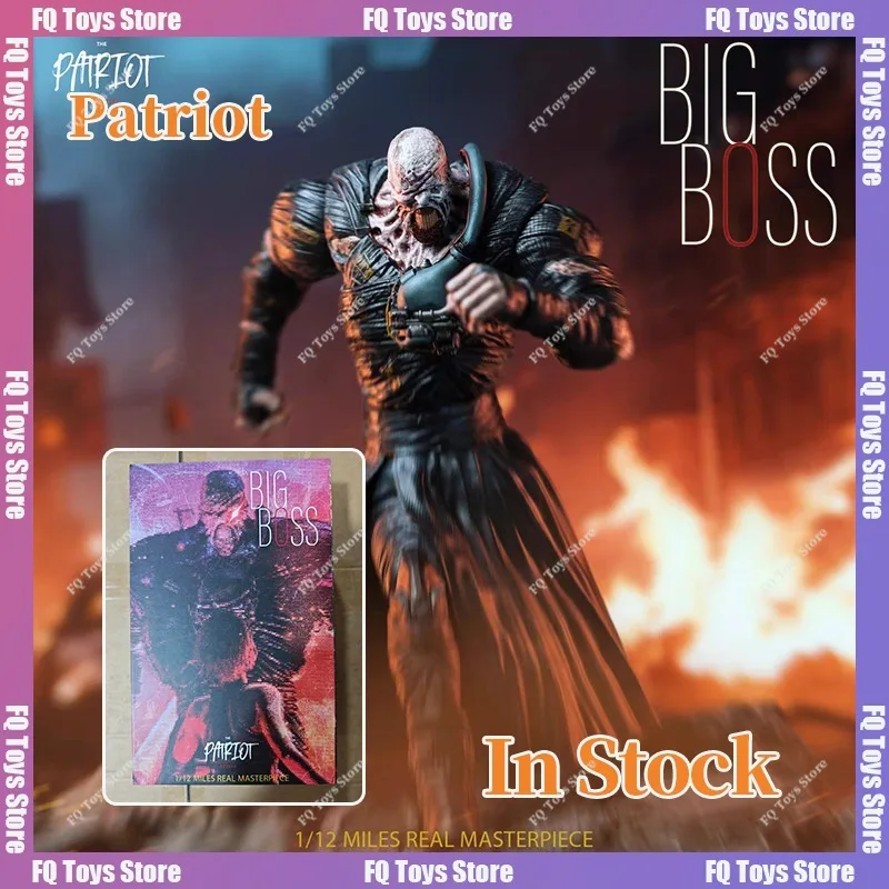 Фото В наличии: Вторая партия коллекционной фигурки-модели Big Boss Tracker от Patriot Studio, масштаб 1/12, подарок для любителей биохимических игр. №1