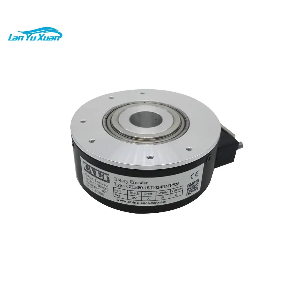 

ZKT8014-002J-1024BZ2-12T Elevator encoder 1024ppr 2048ppr 2500ppr 14mm hollow shaft incremental rotary encoder