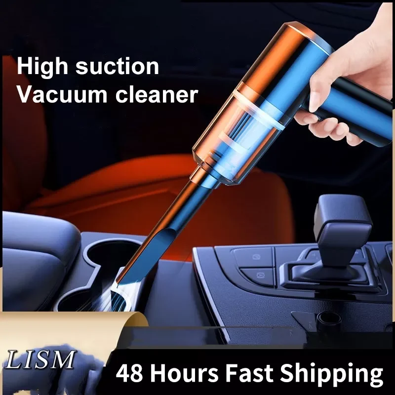 

Car Vacuum Cleaner Mini Wet Dry Dual Use Vacuum Cordless 6000pa Handheld Portable Vacuum Cleaner For Auto Interior Home