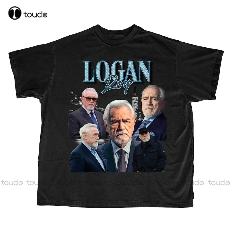 

Logan Roy Succession New T-Shirt Digital Printing Custom Aldult Teen Unisex Custom Gift Xs-5Xl Fashion Tshirt Summer All Seasons