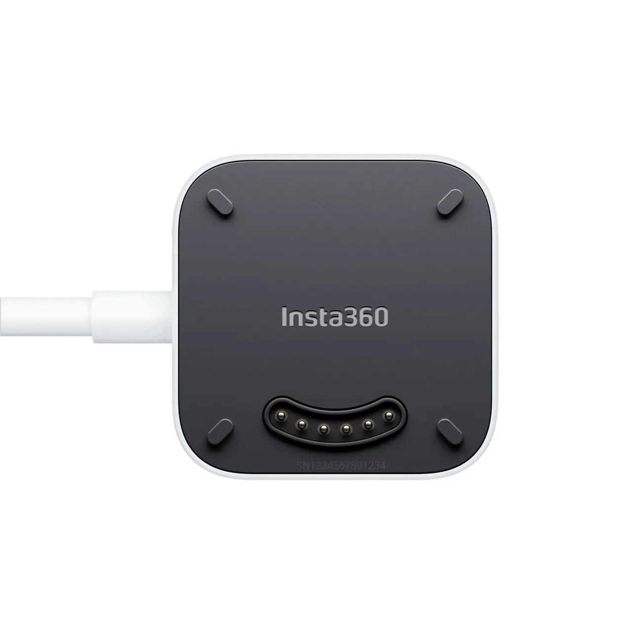 Фото Магнитная зарядная база Pogo Pin, док-станция для камеры Insta360 GO Ultra, кабель USB-C длиной 1 м, комплект для быстрой зарядки 5V3A №4